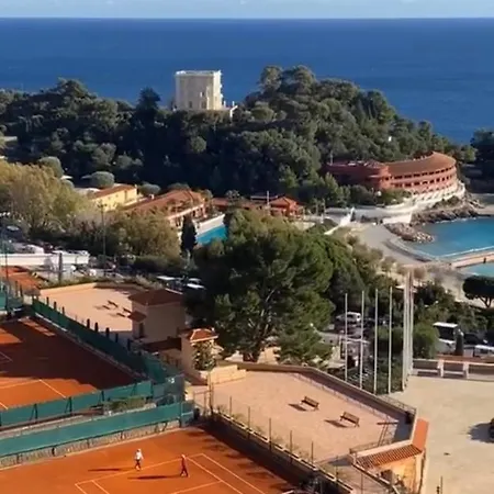 Fabulous !!Apartment A Front Of Legendary Monte Carlo Beach And Tennis Club ! Roquebrune-Cap-Martin Exterior photo